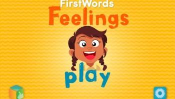 First Words Feelings App: Screenshot #1