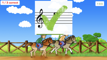 Flashnote Derby App: Screenshot #1