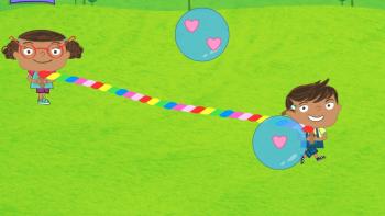 Gracie and Friends Treasure Bubbles App: Screenshot #3
