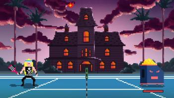 Heavy Metal Tennis Training: screenshot #1