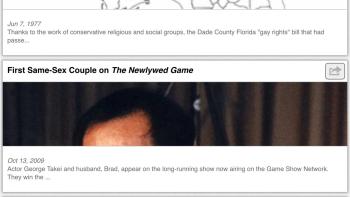 Quist - Today in LGBTQ History App: Screenshot #2