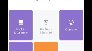 Events from Facebook App: Screenshot #2