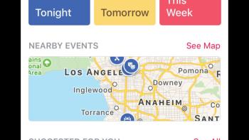 Events from Facebook App: Screenshot #1