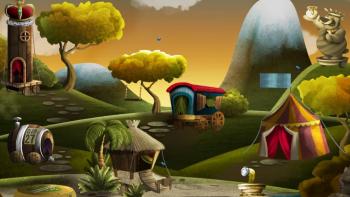 Jogo Circus Animals - Finishing your plate of food is fun! App Screenshot #1