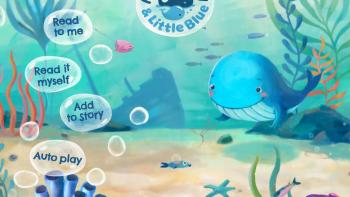 Mother Gray and Little Blue App: Screenshot #1