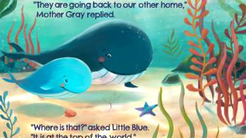 Mother Gray and Little Blue App: Screenshot #2