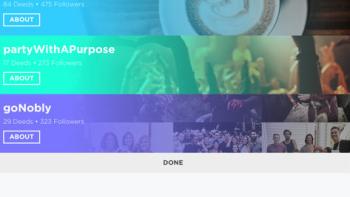 Nobly - Acts of Kindness App App: Screenshot #2