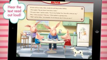 Olivia Acts Out App: Screenshot #2