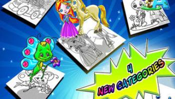 Paint Sparkles Draw - my first colors HD ! App: Screenshot #2