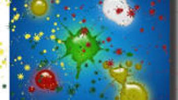 Paint Splatter App: Screenshot #2