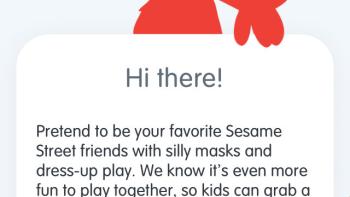 Sesame Street Yourself App: Screenshot #1