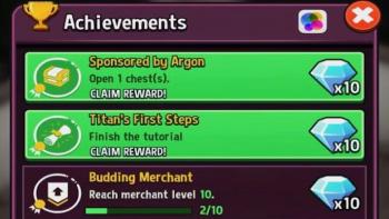 Shop Titans: Craft & Build Screenshot #1