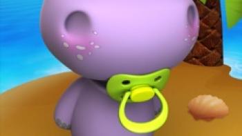 Talking Baby Hippo for iPad App: Screenshot #5