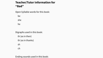 Teen & Adult Phonics Library App: Screenshot #2