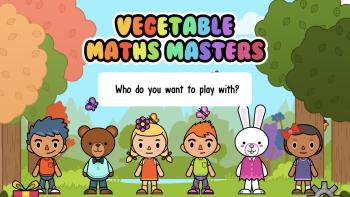 Vegetable Maths Masters App: Screenshot #1