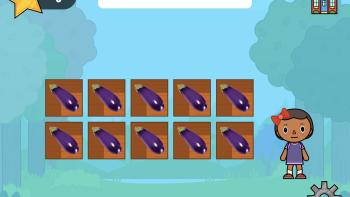Vegetable Maths Masters App: Screenshot #3