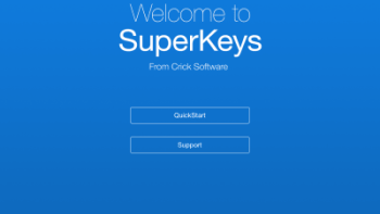 SuperKeys Assistive Keyboard App: Screenshot #1