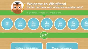 WhizRead App: Screenshot #1