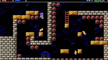 This is an old-school arcade game with map puzzles galore