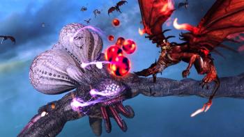 Crimson Dragon Game: Screenshot #1