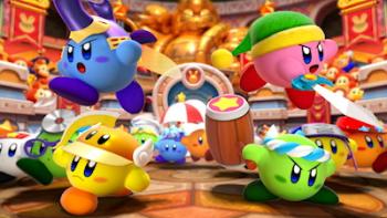 Kirby: Battle Royale game screenshot #1