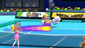 Mario Sports Superstars: screenshot #3: tennis