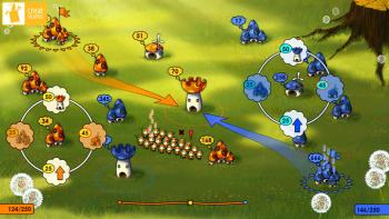 Mushroom Wars Game: Screenshot #1