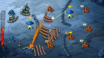 Mushroom Wars Game: Screenshot #2