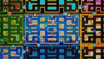 Pac-Man Mega Tunnel Battle Screen #1