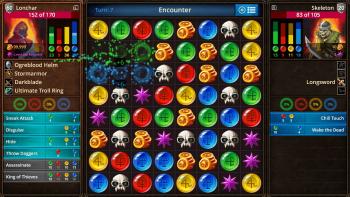 Puzzle Quest: The Legend Returns game screenshot #2