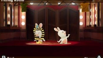 Rabbids Travel in Time 3D Game: Screenshot #1