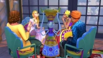 The Sims 4 City Living: Hookah