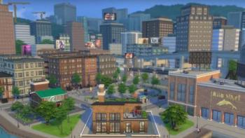 The Sims 4 City Living: City View