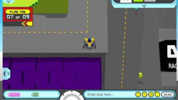 Vector City Racers Game: Screenshot #2