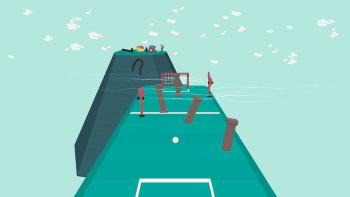 What the Golf?: screenshot #1: Just what soccer needs: more fans.