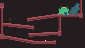 What the Golf?: screenshot #3: Welcome to Donkey Kong country.