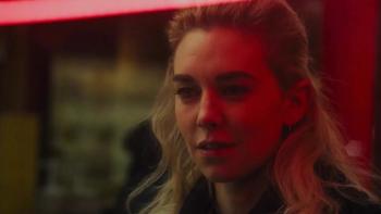Night Always Comes: A close-up of Vanessa Kirby’s face