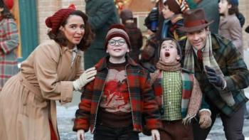 A Christmas Story Live! TV Movie: Ralphie and his family