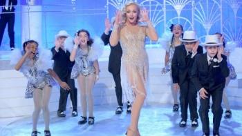 A Christmas Story Live! TV Movie: Performing a musical number