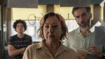 A Widow's Game: Carmen Machi leads the police team.