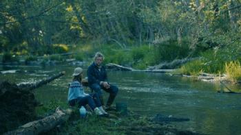 Acidman Movie: Dianna Agron paints over graffiti on the side of her father's house