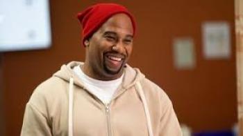 A Heart for Christmas: Maurice Hall with red hat