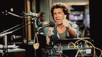 Airheads: Joe Mantegna dj in booth