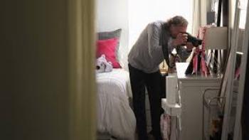 All the Empty Rooms: Lou Bopp photographs a room.