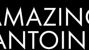 Amazing Antoine: Title in black and white