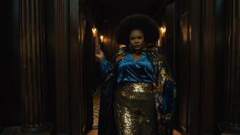The American Society of Magical Negroes Movie: Nicole Byer looks mysterious as she enters a room