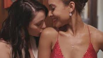A New York Christmas Wedding Movie:  Adriana DeMeo and Nia Fairweather