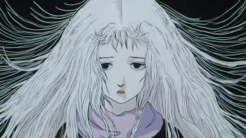 Angel's Egg movie: The Girl looks pensive