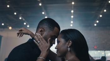 Another Man’s Wife movie: Sydney Mitchell dances closely with Moritz J. Williams
