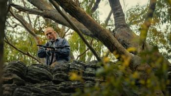 Apex: Taron Egerton with an arrow shooter.